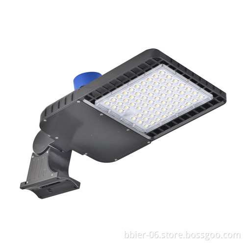 High Power Outdoor LED Shoebox Street Light - Waterproof Commercial LED Parking Lot Light